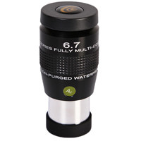 

Explore Scientific Extreme Wide Field 82 Series, 6.7mm Waterproof Eyepiece, 1.25" Barrel