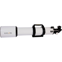 

Explore Scientific 127mm f/7.5 Classic White "Essential Series" Air-Spaced Triplet ED Apochromatic Refractor Telescope, 2-Speed Rack & Pinion Focuser