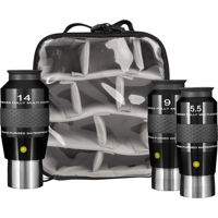 

Explore Scientific 100deg Argon-Purged Waterproof Eyepiece Set, Includes 5.5mm, 9mm, 14mm Eyepieces