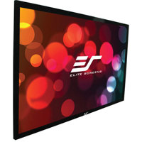 

Elite Screens Sable Frame Series AcousticPro 1080P3 120" 16:9 4K Ultra HD Wall Mount Fixed Frame Projector Screen