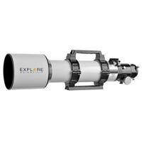 

Explore Scientific FCD100 Series ED102 102mm f/7 Air-Spaced Aluminum Apochromatic Triplet Refractor Telescope (OTA Only), 1.14 arcsec Resolution, 714mm Focal Length, Two-Speed 2" Rack-and-Pinion Focuser, White