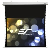 

Elite Screens Evanesce Tab-Tension 106" Diagonal CineWhite In-Ceiling Electric Motorized Front Projection Screen with 8" Top Drop