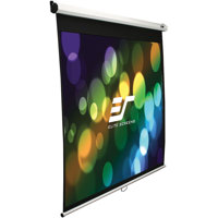 

Elite Screens Manual SRM Series MaxWhite 113" 16:10 4K Ultra HD Wall/Ceiling Mount Manual Projector Screen with Auto Lock