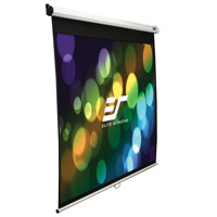 

Elite Screens Manual Series 99" 1:1, Pull Down Manual Projector Screen with AUTO LOCK, Movie Home Theater 4K Ultra HD 3D Ready