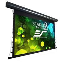

Elite Screens Starling Tab-Tension 2 Series CineGrey 5D 106" 16:9 4K Ultra HD Wall/Ceiling Mount 12" Drop Motorized Projector Screen, Black