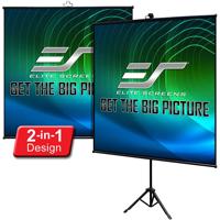 

Elite Screens Tripod Lite 50" MaxWhite Ultra-Light Dual-Purpose Tripod/Wall Hanging Projector Screen with Stand and Bag