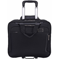 

ECO STYLE Tech Exec Rolling Case with iPad/Tablet Pocket for Up to 16.1" Laptop
