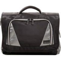 

ECO STYLE Sports Voyage Messenger Case for Up to 16.4" Laptop, Black/Platinum