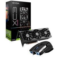 

EVGA GeForce RTX 3070 XC3 Ultra 8GB GDDR6 Gaming Graphics Card - With EVGA X17 Wired Gaming Mouse, Black