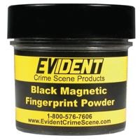 

Evident Black Magnetic Latent Fingerprint Powder - 16 oz. Jar
