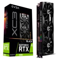 

EVGA GeForce RTX 3080 XC3 Black Gaming 10GB GDDR6X Graphics Card, iCX3 Cooling, ARGB LED