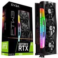 

EVGA GeForce RTX 3080 FTW3 Ultra Gaming 10GB GDDR6X Graphics Card, iCX3 Cooling, ARGB LED, Metal Backplate