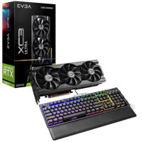 

EVGA GeForce RTX 3080 Ti XC3 Ultra 12GB GDDR6X Gaming Graphics Card - With EVGA Z15 RGB Mechanical Gaming Keyboard