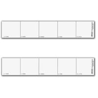 

Evident Left Hand Postmortem Fingerprint Strips, 100 Pack