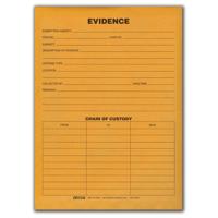 

Evident 9x12" Evidence Envelopes, 500 Pack