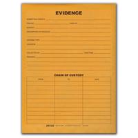 

Evident 6x9" Evidence Envelopes, 500 Pack
