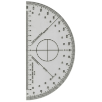 

Evident 8" Zero Edge Protractor