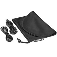 

Elvex Electronic Ear Muff Accessory Kit, with 2 Connection Wires (1 Wire has 3.5mm Plugs at Both Ends the Other has a 3.5mm and 2.5mm Plug) & Storage Bag