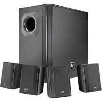 

Electro-Voice EVID-S44 Wall Mount Speaker System, Includes 4x EVID 2.1 2" Surface Mount Satellite Speaker and EVID 40S Surface Mount Subwoofer, Black