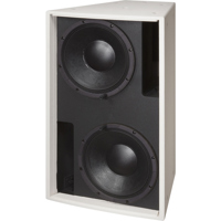 

Telex EVF-2121S 12" Front-Loaded Subwoofer, 4Ohms Nominal Impedance, 100dB Sensitivity, 41Hz-330Hz Frequency Response, 800W Continuous Power, Dual, White