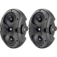 

Electro-Voice EVID 4.2 4" Two-Way Surface-Mount Loudspeaker, 65 Hz-20 kHz Frequency Response, 8Ohm Nominal Impedance, 200W Peak Power, Pair, Black