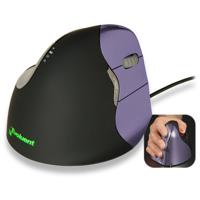 

Evoluent VerticalMouse 4 Small Right Hand Mouse, 800-2600dpi Resolution, Wired, USB