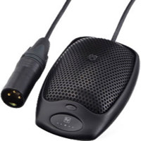 

Telex PolarChoice PC Boundary Wired Multi-Pattern Condenser Microphone with On/Off Switch and Status LED, 50-20000Hz, 200 Ohms Output Impedance