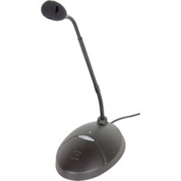 

Telex PolarChoice PC-Desktop 5" Freestanding Gooseneck Multi-Pattern Condenser Desk Microphone, 50Hz-20000Hz Frequency Response, 200 Ohms Output Impedance
