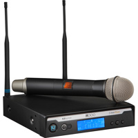 

Electro-Voice R300-HD-C Handheld System, Includes R300 Receiver, HT-300 Handheld Transmitter, PL22 Dynamic Microphone Capsule and Case - C Band: 516-532MHz
