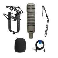 

Electro-Voice RE20 Variable-D Dynamic Cardioid Microphone - Bundle With Shock Mount, Telex WSPL-2 Foam Windscreen, Boom Arm, 20' XLR Cable