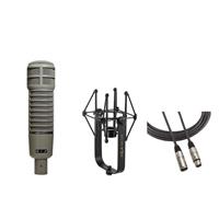 

Electro-Voice RE20 Variable-D Dynamic Cardioid Microphone with Shockmount, Broadcast Arm, Shoc kMount, 15' XLR Cable