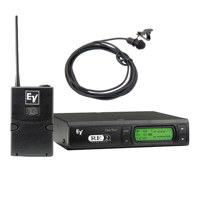 

Electro-Voice RE-2-L21-C-G Cardioid Lavalier Wireless Microphone System, Includes BPU-2 Bodypack Transmitter, RE-2 Diversity Receiver, ULM-21 Lapel Microphone, Case