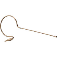 

Telex RE-97TX Miniature Omni-directional Headworn Condenser Microphone with TA4-F Connector, 50Hz-15kHz Frequency Response, Beige
