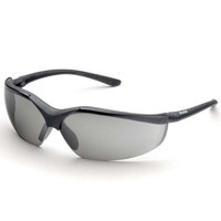 

Elvex SG-12M Safety Glasses, with Silver Mirror Hard Coated Polycarbonate Lenses & Graphite Frame.
