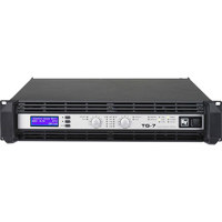 

Electro-Voice TG-7 2-Channel Power Amplifier, 2x 2500W at 4Ohms, 2x 3500W at 2Ohms, 10Hz-30kHz Frequency Response, 20KOhms Input Impedance, 0/+6/+7dBu Sensitivity