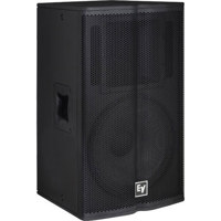 

Electro-Voice TX1152 500W 15" 2-Way Full-Range Loudspeaker, 60x40deg. Horn Pattern, 55Hz-20kHz Frequency Response, 8 Ohms Nominal Impedance, SMX2151 Woofer, Single