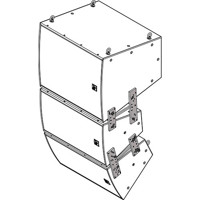 

Telex VRK-3B Vertical Long and Short Rigging kit for EVH/EVF subwoofer, Includes Stabilizing Bar, Black