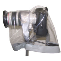 

Ewa-Marine CZ-100 35mm Zoom Photo Rain Cape for SLR Cameras and Telephoto Zoom Lens, with 77mm Adapter.