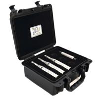 

Earthworks Drumkit Microphone System for Live Performance, Includes 3x SR25 Cardioid Microphone, KickPad, Windscreen, Case