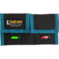 

ExpoImaging Rogue Indicator Battery Pouch V2, Black/Blue