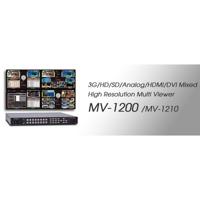 

For.A MV-1210 3G/HD/SD/Analog/HDMI/DVI Mixed High Resolution Multi Viewer, Up to 16 Inputs, 6-Monitor Outputs