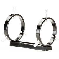 

Farpoint FVDR125 125mm I.D. Rings, 3 point adjustment, 2ea. Mounted on an 8" long vixen style dovetail bar
