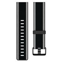 

Fitbit Woven Band for Versa Smartwatch, Black/Gray, Small