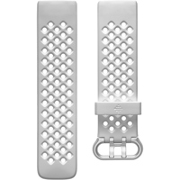 

Fitbit Sport Band for Charge 4 & Charge 3 Tracker, Frost White, Small