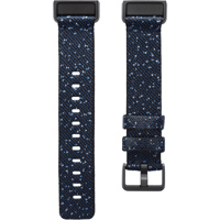 

Fitbit Woven Band for Charge 4 & Charge 3 Tracker, Midnight, Large