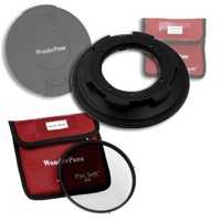 

Fotodiox WonderPana 145 Essentials Kit for Sigma 8-16mm f/4.5-5.6 DC HSM Ultra-Wide Zoom Lens (APS-C 35mm), Includes WonderPana145 Filter Holder, 145mm Heavy Duty Inner Pinch Lens Cap, 145mm Circular Polarizing (CPL) Filter