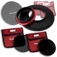 

Fotodiox WonderPana 145 Neutral Density (ND) Kit for Panasonic Lumix G Vario 7-14mm f/4.0 Aspherical Lens (Micro Four Thirds Format), Includes 145mm Filter Holder, Lens Cap, ND16 & ND32 Filters