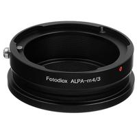 

Fotodiox Lens Mount Adapter for Alpa 35mm SLR Lens to Micro Four Thirds (MFT, M4/3) Mount Mirrorless Camera Body
