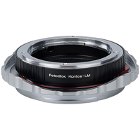 

Fotodiox Pro Lens Mount Double Adapter for Konica Auto-Reflex (AR) SLR and Leica M Rangefinder Lenses to Fujifilm G-Mount GFX Mirrorless Digital Cameras