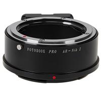 

Fotodiox Pro Lens Mount Adapter for Konica Auto-Reflex (AR) SLR Lenses to Nikon Z-Mount Mirrorless Camera Bodies